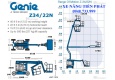 Cho thuê xe nâng người Genie Z34/22 tại Bình Dương